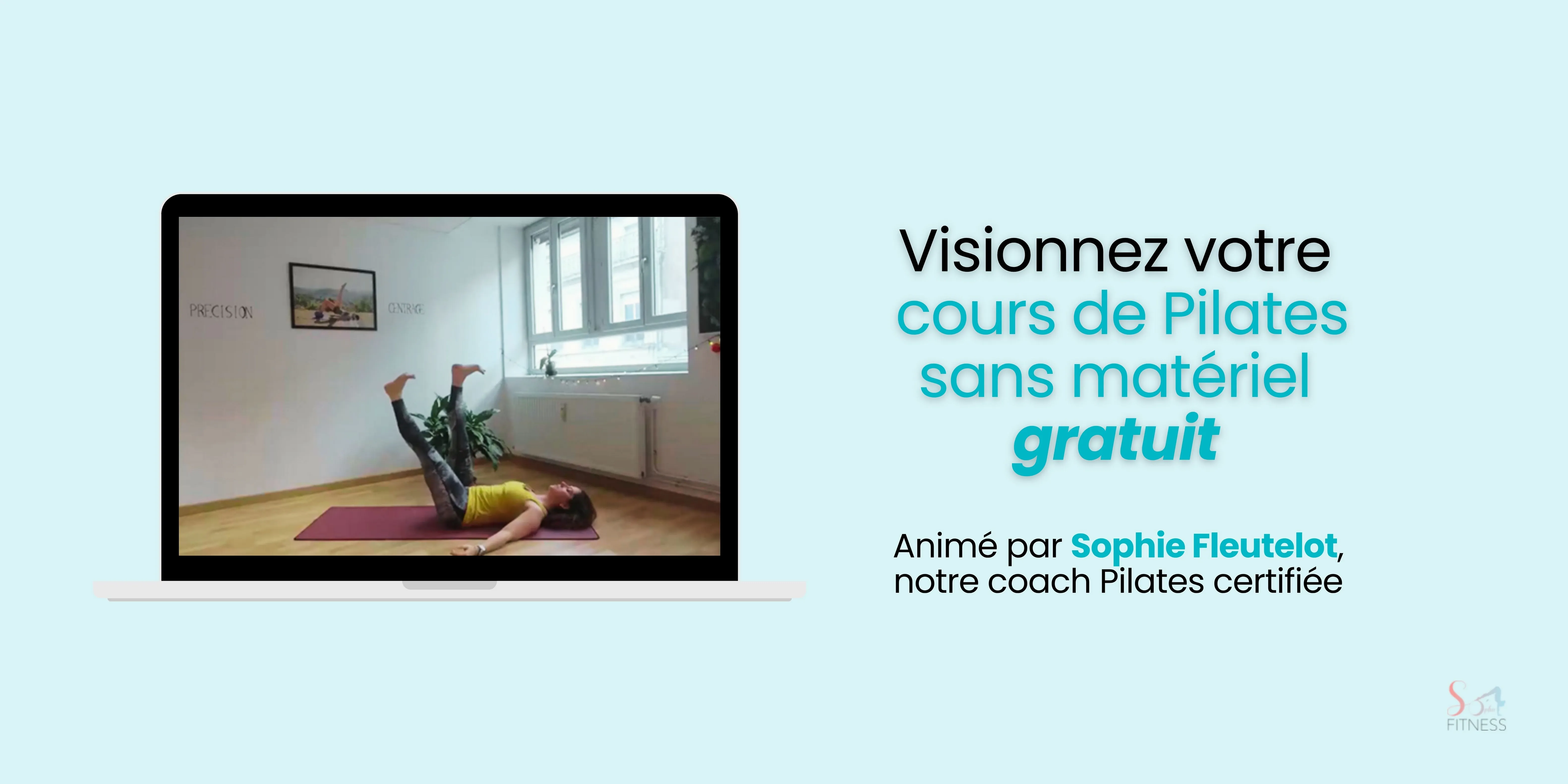 Cours de Pilates gratuit sans matériel So'Fitness TV