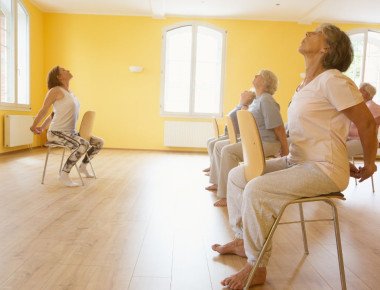 Pilates sur chaise