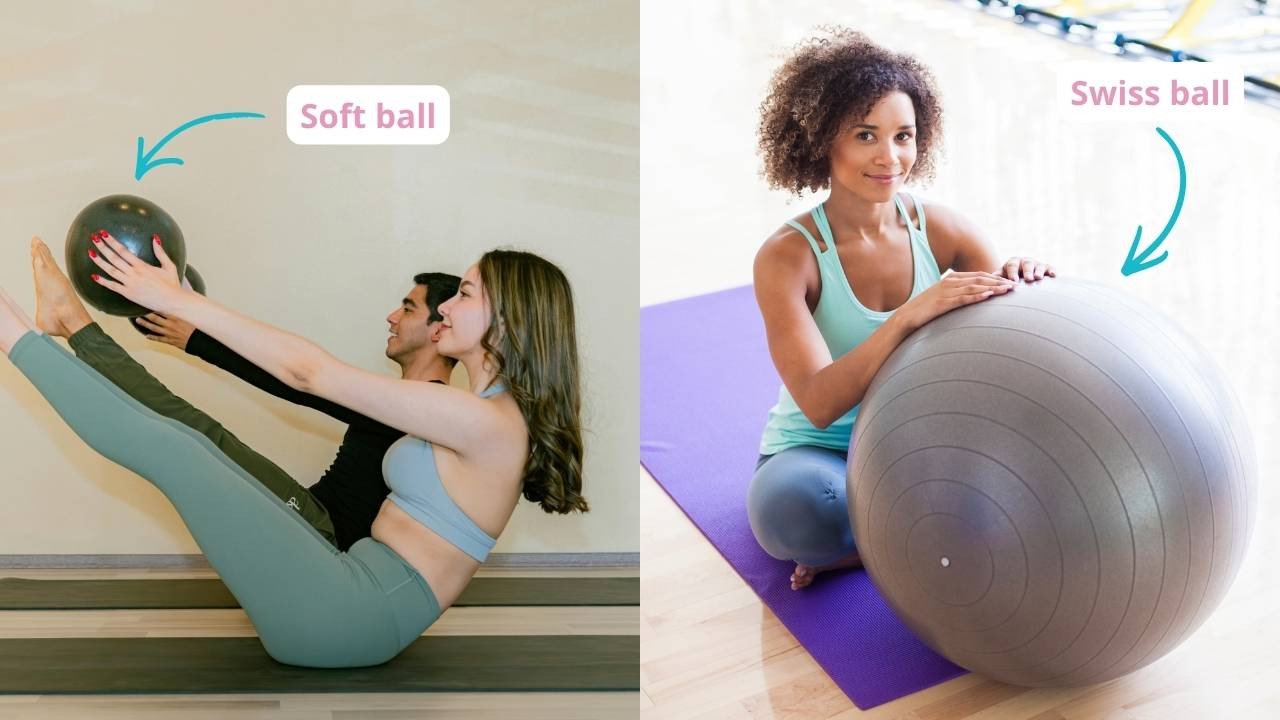 Soft ball et Swiss ball : différences