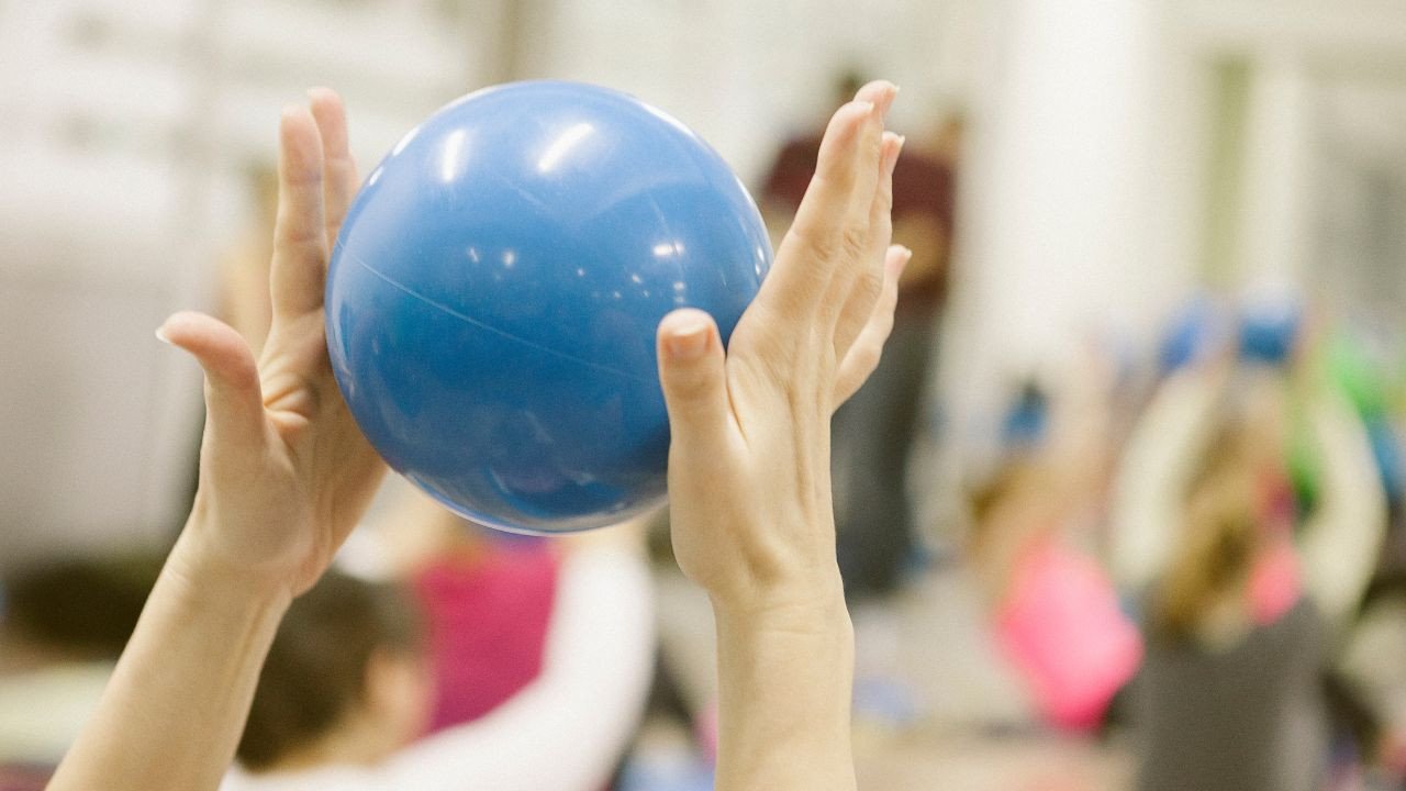 Toning ball Pilates